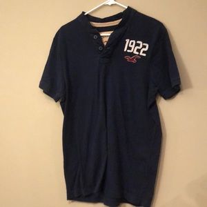 Extra Large Navy Hollister Shirt